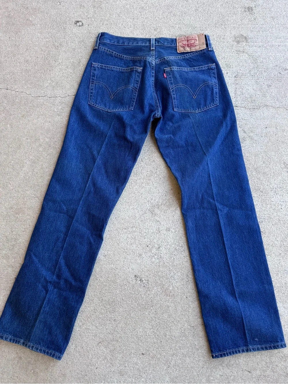 Levi’s 501 Button Fly Jeans 31x32 Actual 32x31 Made in Mexico